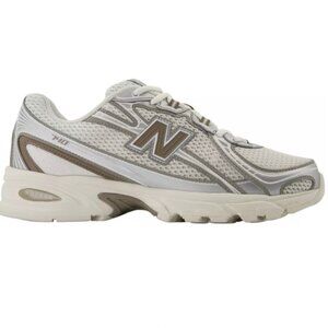 New Balance 740 Women Casual Sneakers Shoes White  Mushroom Silver various sizes